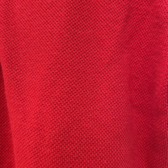 TSLA girls short sleeve school uniform dress.  Ruffle pique polo - Picture 9 of 9